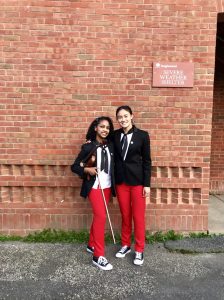 ALICE AND BETTI AT TANGLEWOOD MUSIC CENTER IN BOSTON, MASS.